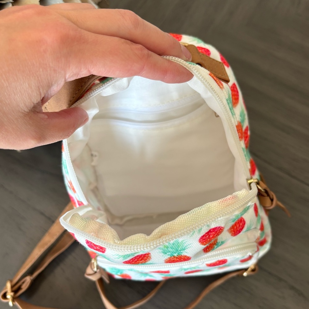 Pink Pineapple Mini Backpack - image 3